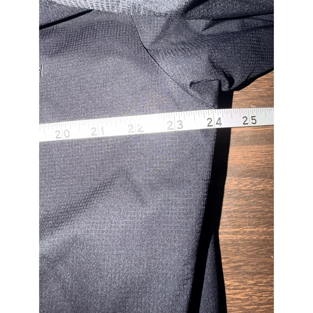 Free Country Mens Black Hooded Softshell Fleece Lined Jacket Large FC-7 F17